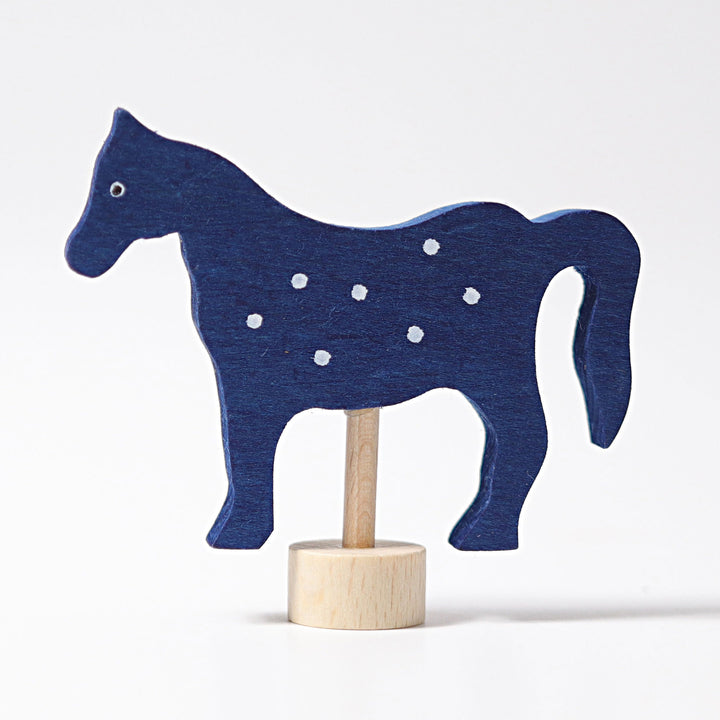 Grimms 03537 Steckfigur Blaues Pferd Grimms  