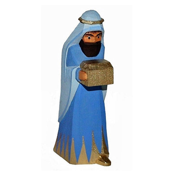 Lotte Sievers Hahn 1065 König Balthasar stehend hellblau Lotte Sievers Hahn  