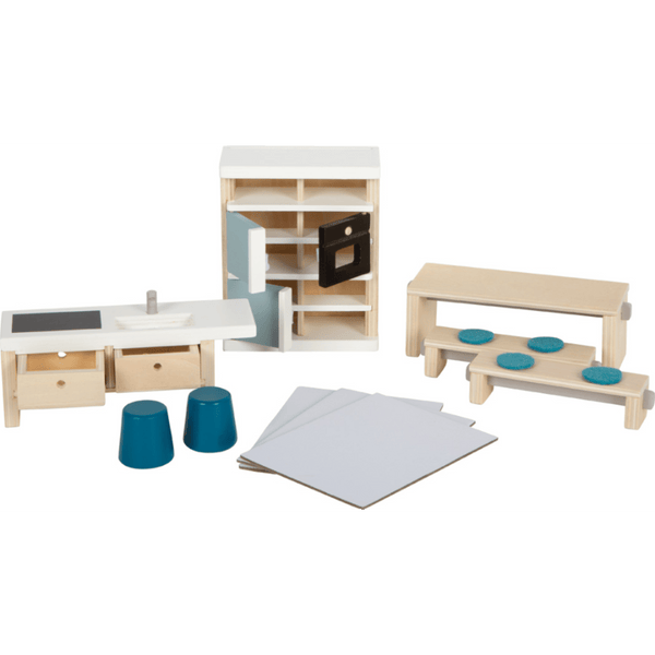 Small Foot 12629 Puppenhausmöbel Küche, 11-teilig