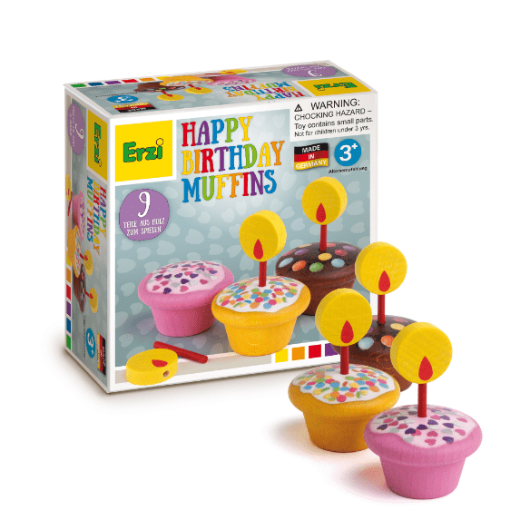 Erzi 13155 Geburtstagsmuffins