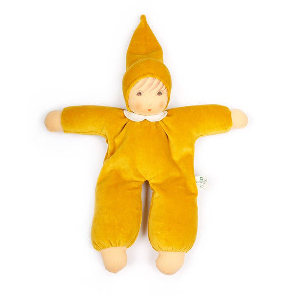 Nanchen 159009 Kuschelpuppe Nani goldgelb