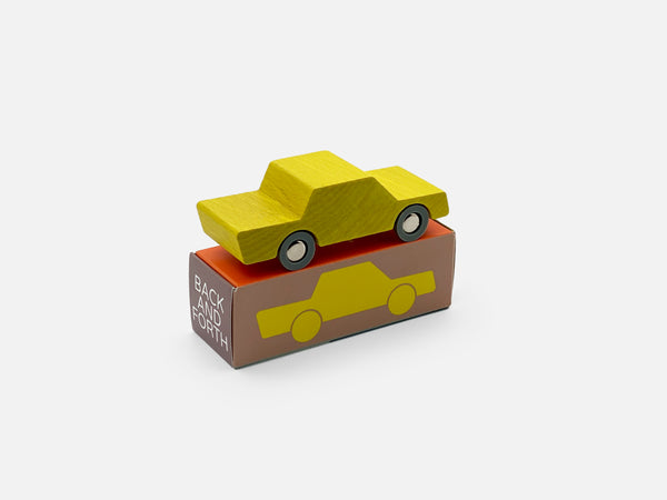 Waytoplay 1HW Back and Forth Car, Spielzeugauto Gelb