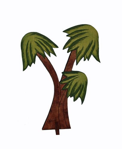 Lotte Sievers Hahn 3162 Palme dreiteilig Lotte Sievers Hahn  