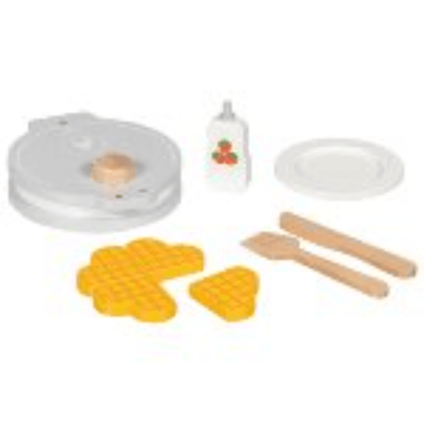 GoKi 51532 Waffeleisen mit Zubehör, 9-teilig