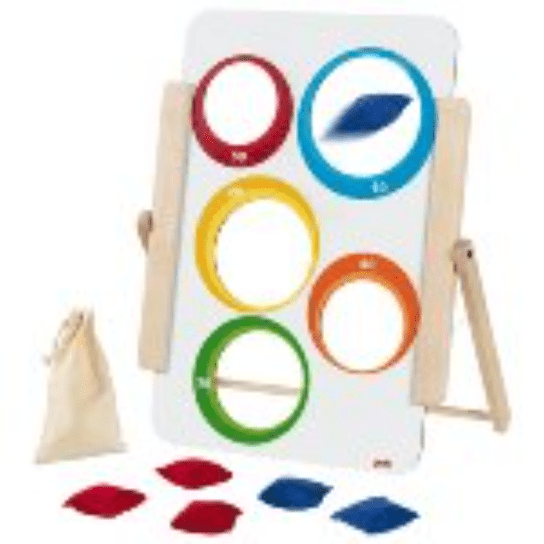 GoKi 56330 Zielwurfspiel für Klein und Groß, beidseitig bespielbar