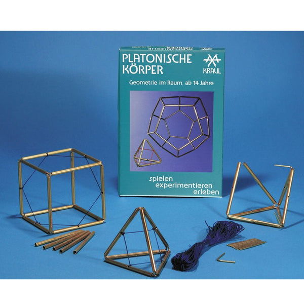 Kraul 5990 Experimentierbaukasten Platonische Körper - Geometrie im Raum