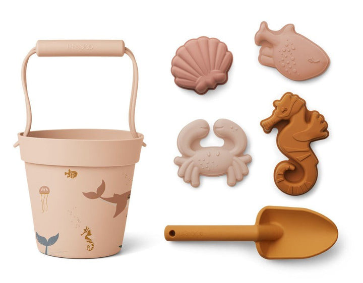 Liewood 14168-0287 Sandspielzeug Meer in rose "Dante beach" Liewood  