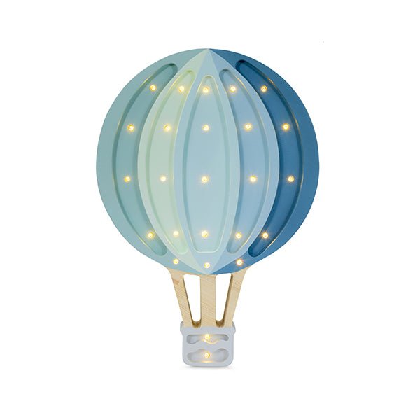 Little Lights LL027-436 Heißluftballon Lampe Blau
