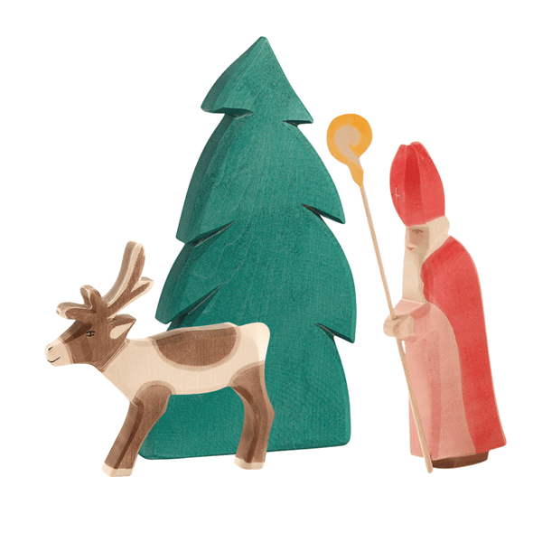 Ostheimer 38001-1 Sankt Nikolaus Set 3-tlg.