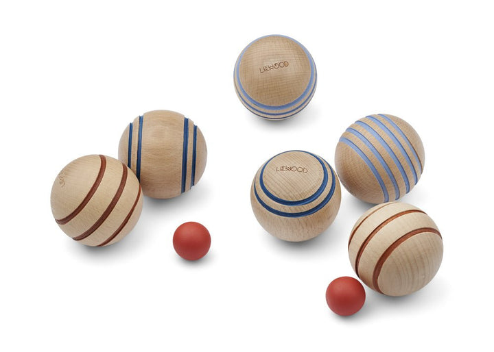 Liewood 17040-1083 Boule-Spiel, Pétanque-Set "Sisse" blau Liewood  