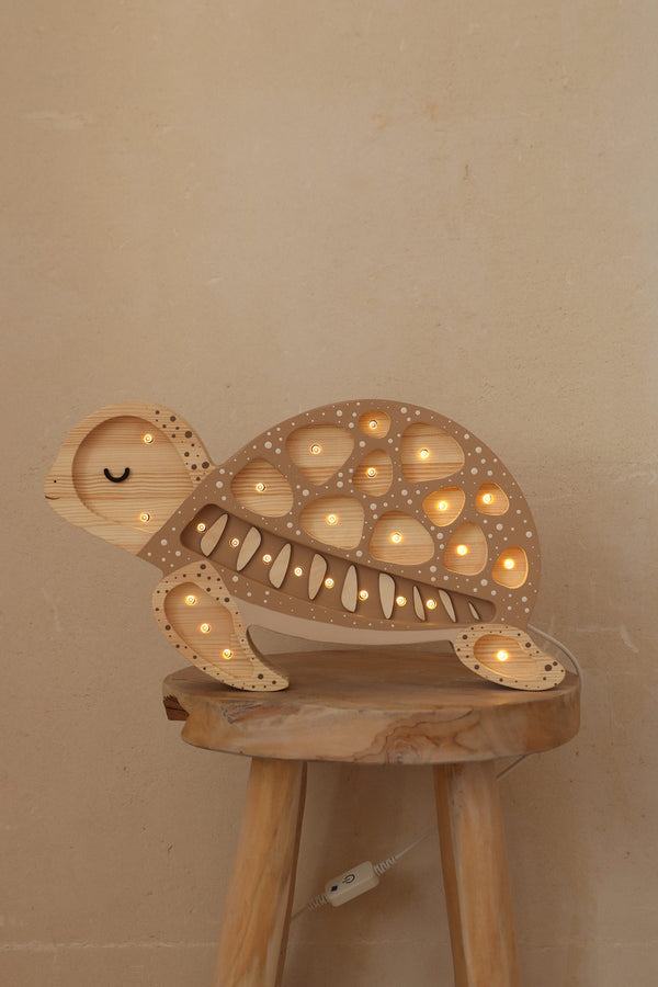Little Lights LL077-467 Schildkröte Lampe in Sandbraun